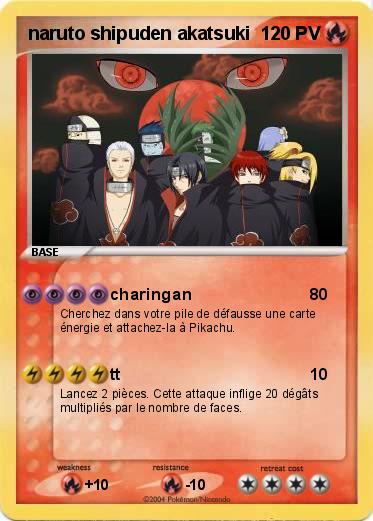 Pokemon naruto shipuden akatsuki