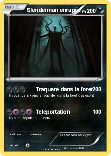 Pokemon Slenderman enragée