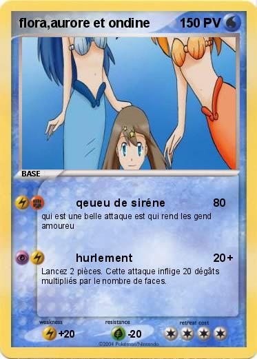 Pokemon flora,aurore et ondine