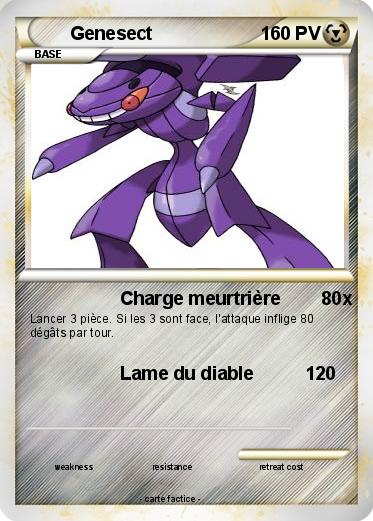 Pokemon Genesect