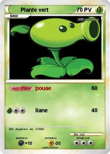 Pokemon Plante vert