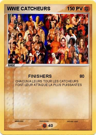 Pokemon WWE CATCHEURS 