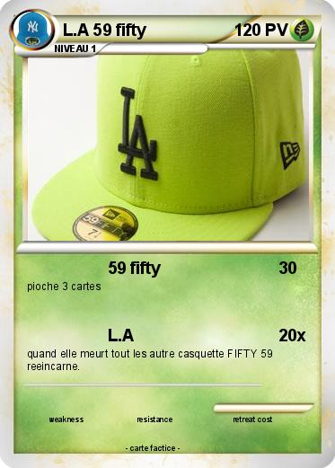 Pokemon L.A 59 fifty