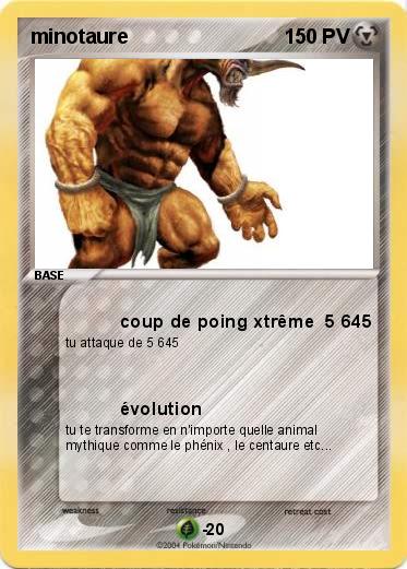 Pokemon minotaure