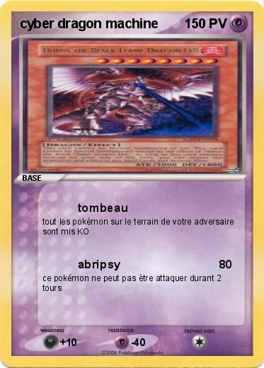 Pokemon cyber dragon machine