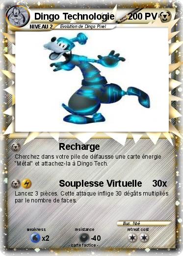 Pokemon Dingo Technologie
