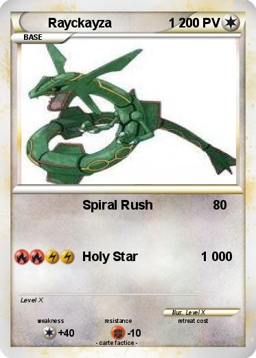Pokemon Rayckayza                1 200