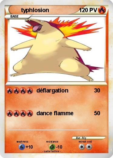 Pokemon typhlosion