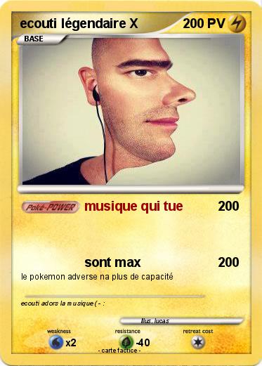 Pokemon ecouti légendaire X