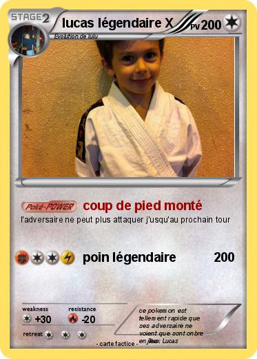 Pokemon lucas légendaire X