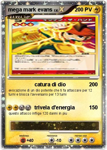 Pokemon mega mark evans