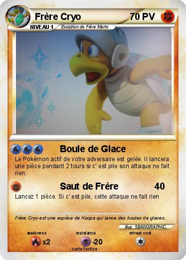 Pokemon Frère Cryo
