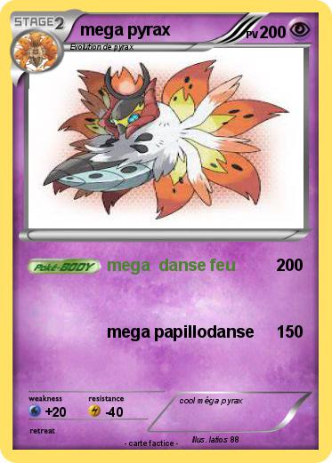 Pokemon mega pyrax