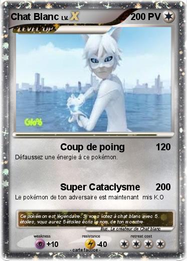 Pokemon Chat Blanc