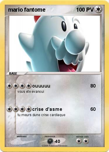 Pokemon mario fantome