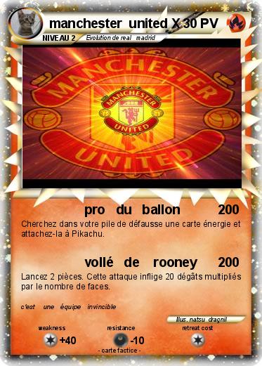 Pokemon manchester  united X
