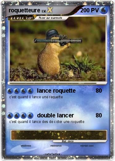Pokemon roquetteure