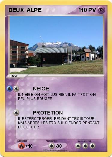 Pokemon DEUX  ALPE 
