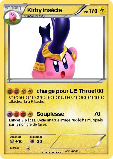 Pokemon Kirby insécte