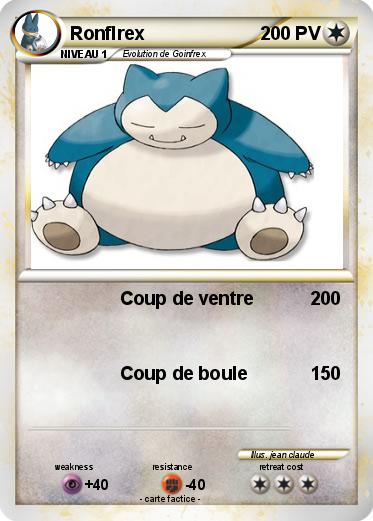 Pokemon Ronflrex