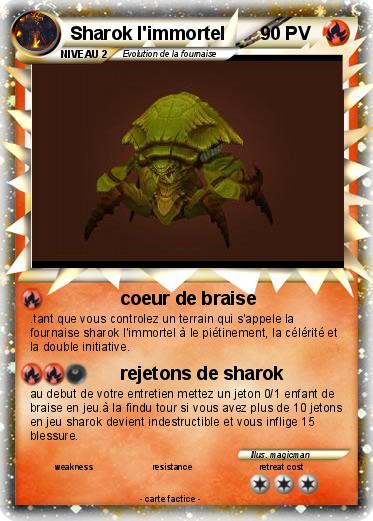 Pokemon Sharok l'immortel