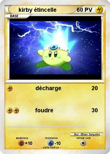 Pokemon kirby étincelle