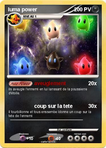 Pokemon luma power