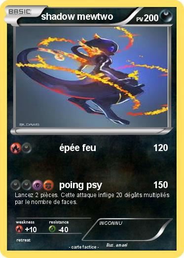 Pokemon shadow mewtwo