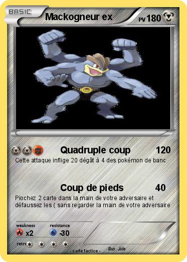 Pokemon Mackogneur ex