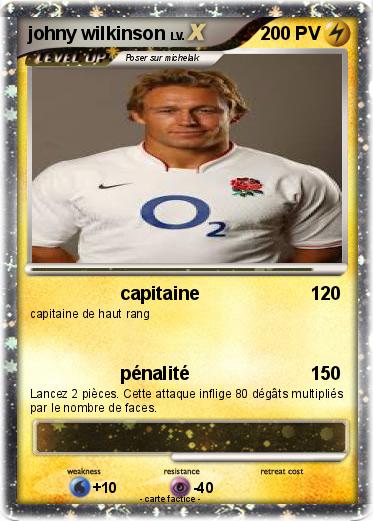 Pokemon johny wilkinson