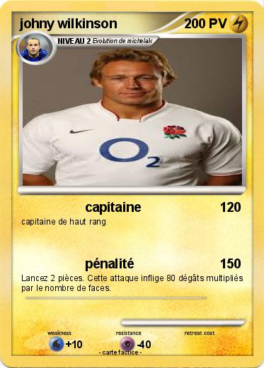 Pokemon johny wilkinson