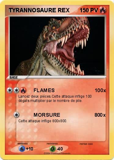 Pokemon TYRANNOSAURE REX