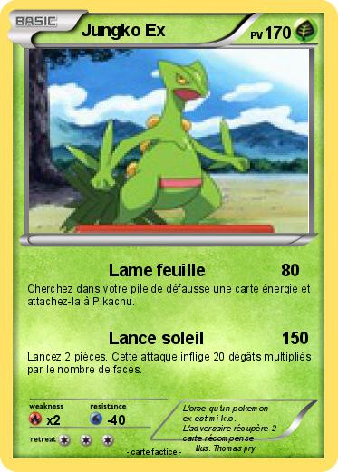 Pokemon Jungko Ex