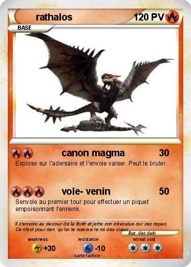 Pokemon rathalos