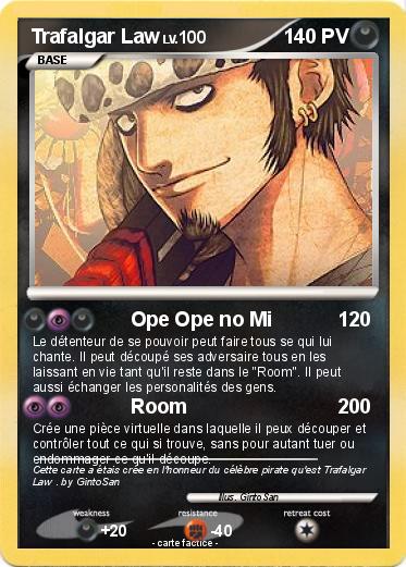 Pokemon Trafalgar Law