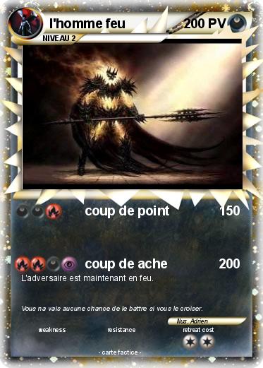 Pokemon l'homme feu