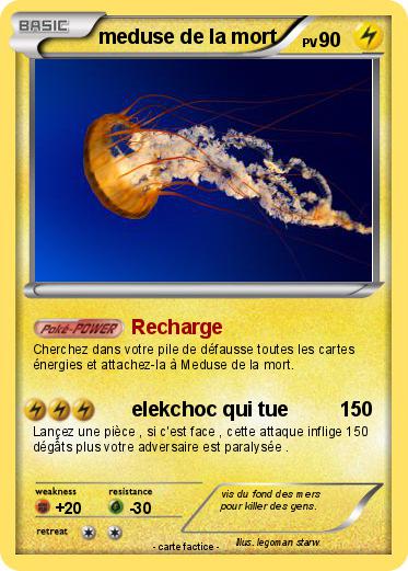Pokemon meduse de la mort