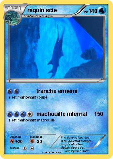 Pokemon requin scie