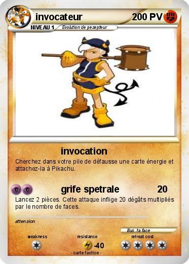 Pokemon invocateur