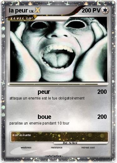 Pokemon la peur