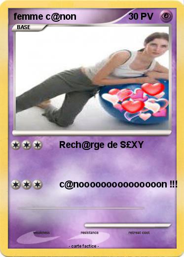 Pokemon femme c@non