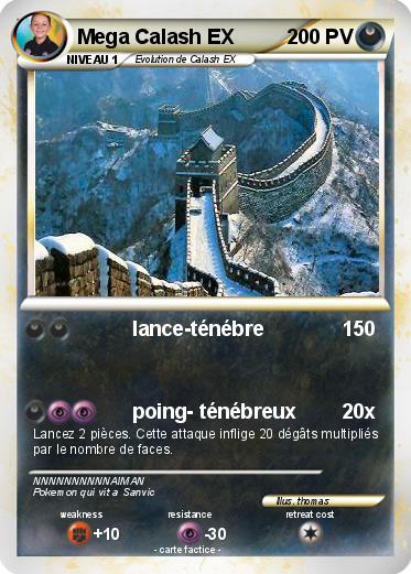 Pokemon Mega Calash EX