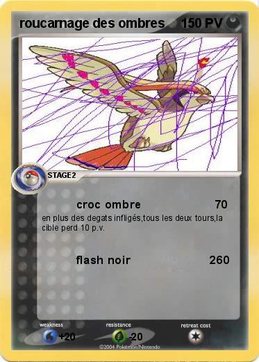 Pokemon roucarnage des ombres
