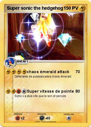 Pokemon Super sonic the hedgehog