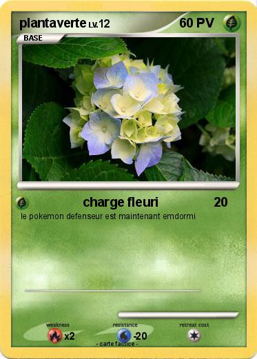 Pokemon plantaverte