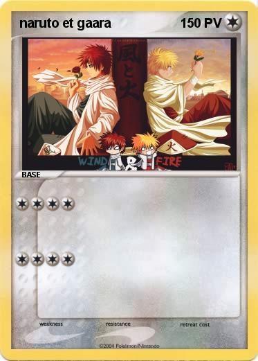 Pokemon naruto et gaara