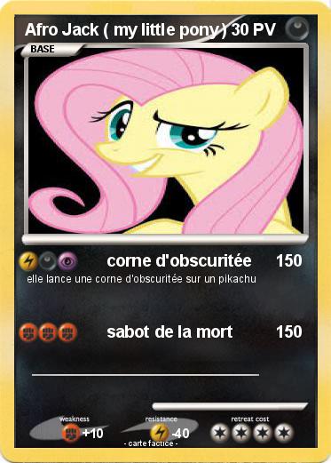 Pokemon Afro Jack ( my little pony )