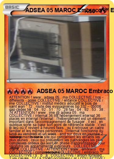 Pokemon ADSEA 05 MAROC Embraco ™ EMT 6152 U COLLECTIVE MAROC UNITÉ A INTERNAT MAROC IME MAROC
