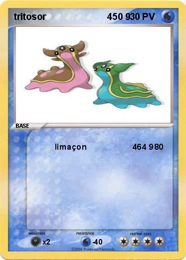 Pokemon tritosor                        450 9      