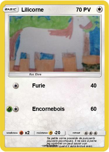 Pokemon Lilicorne